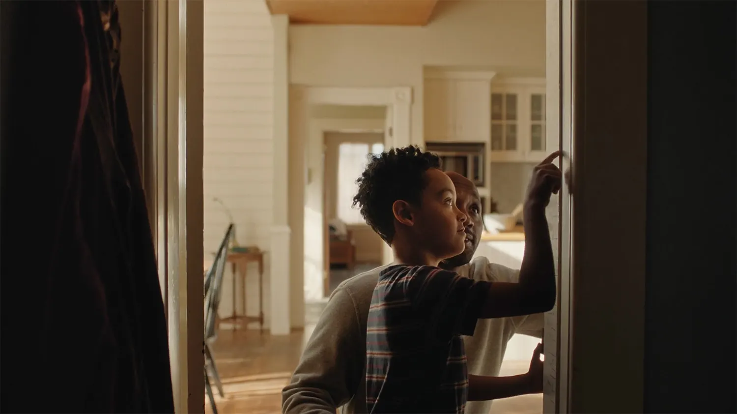 Still from Travelers Insurance Height Marks